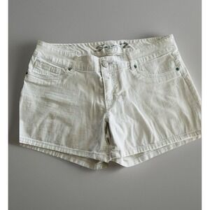 Seven7 Denim Shorts Women 14 Mid Rise Stretch Quality Denim 2000s Y2k